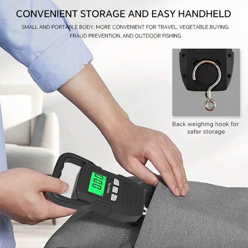 60kg/10g LCD Digital Hanging S - Tape Dispenser Weighted review and price