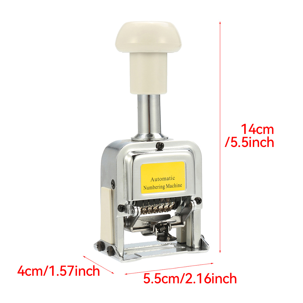 Number Machine 7 Position Auto - Rubber Date Stamp review and price