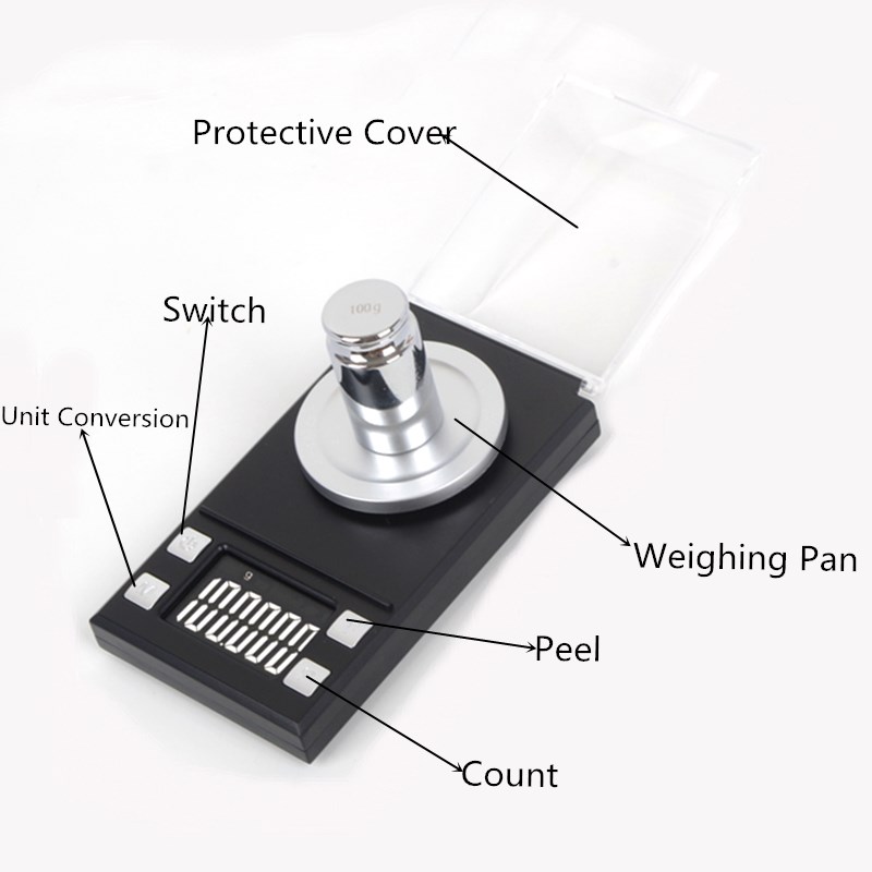 20/50/100g 0.001g Digital Jewe - Tape Dispenser Weighted review and price