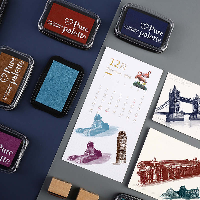 20 Colors Large Size Vintage I - Rubber Date Stamp review and price