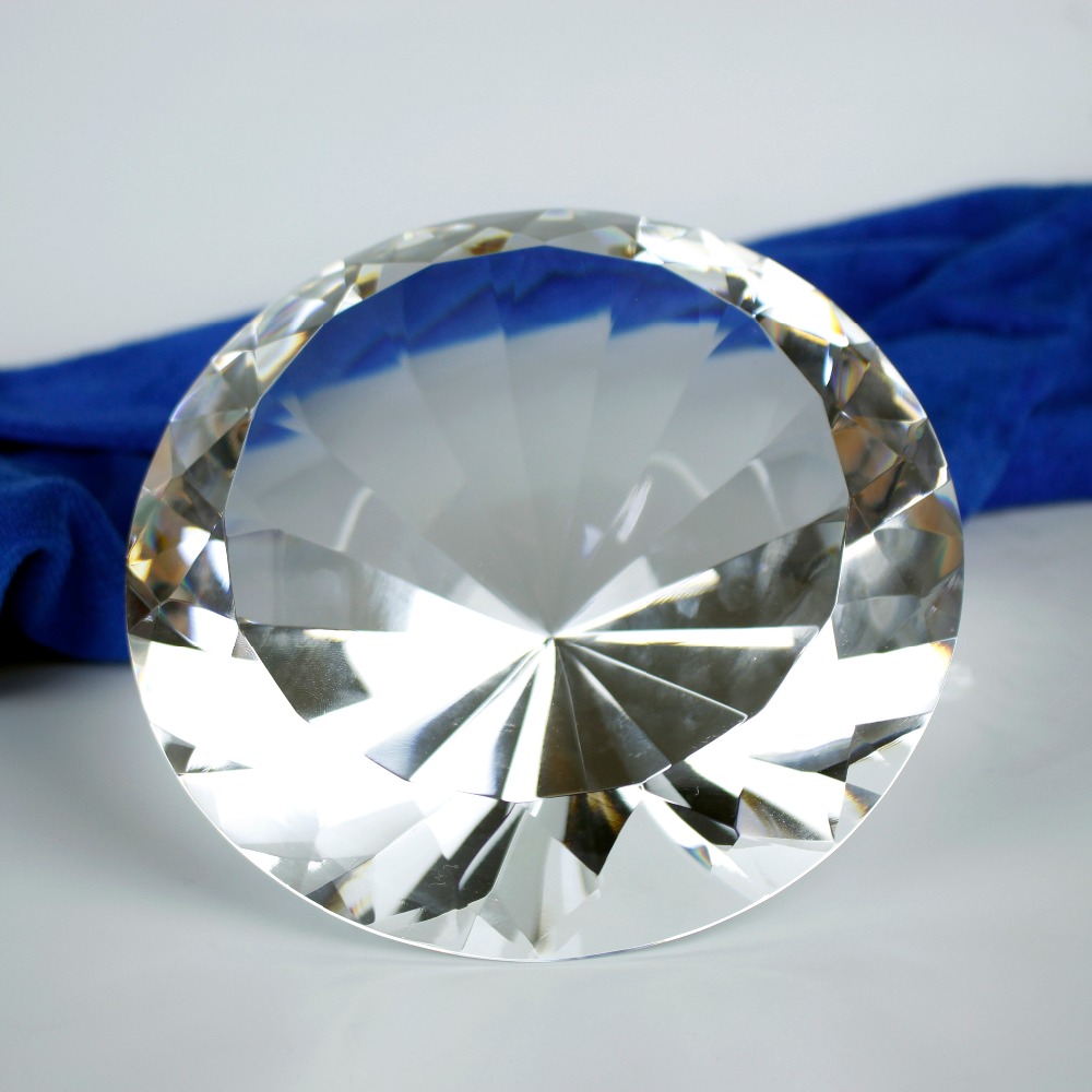 150mm Transparent Optical Crys - Paper Weight Crystal review and price