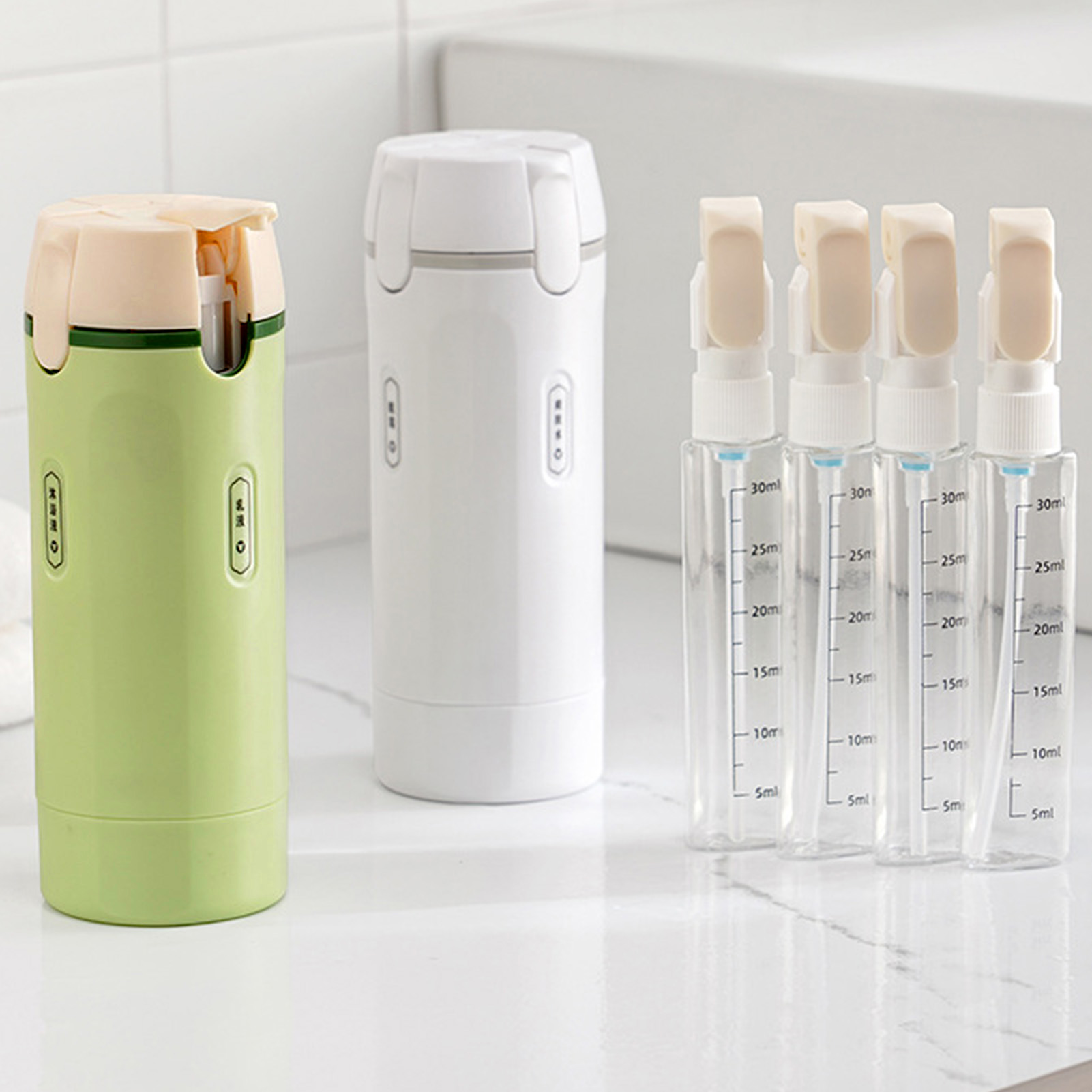 4-in-1 Travel Liquid Dispenser - Gel Refill Pack review and price