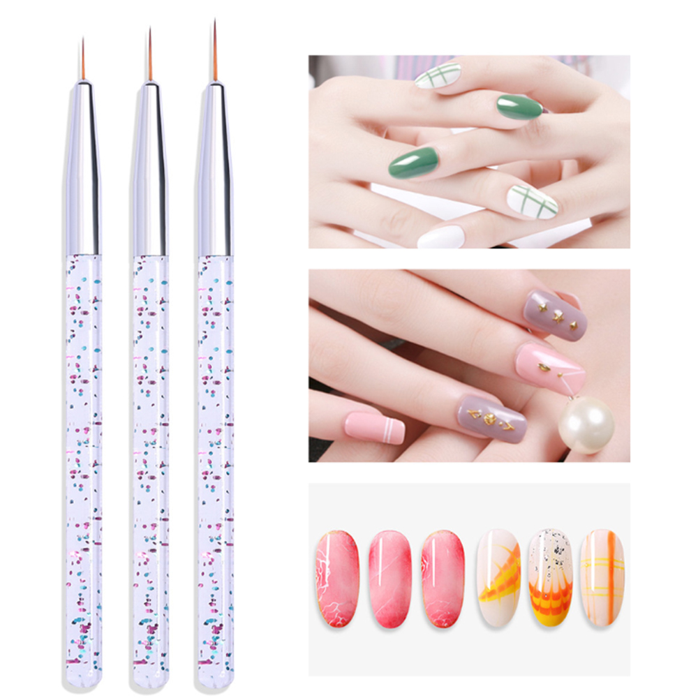 LINMANDA 3Pcs Nail Art Pen Set - Correction Pen Fine review and price