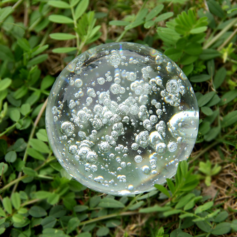 40/60/80MM Clear Bubble Crysta - Paper Weight Crystal review and price