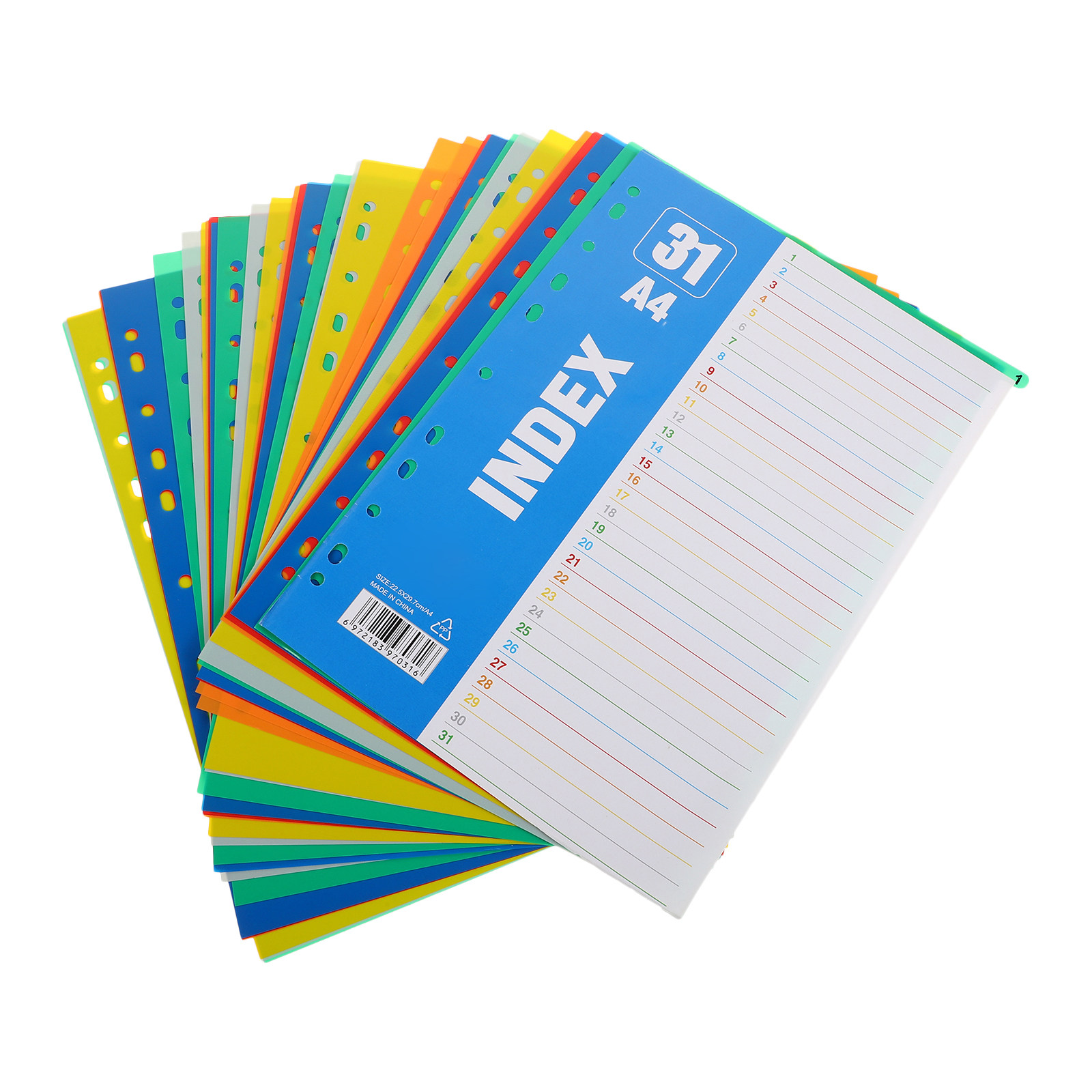 1Set Dividers A4 11-Hole Binde - Tab Divider A4 review and price