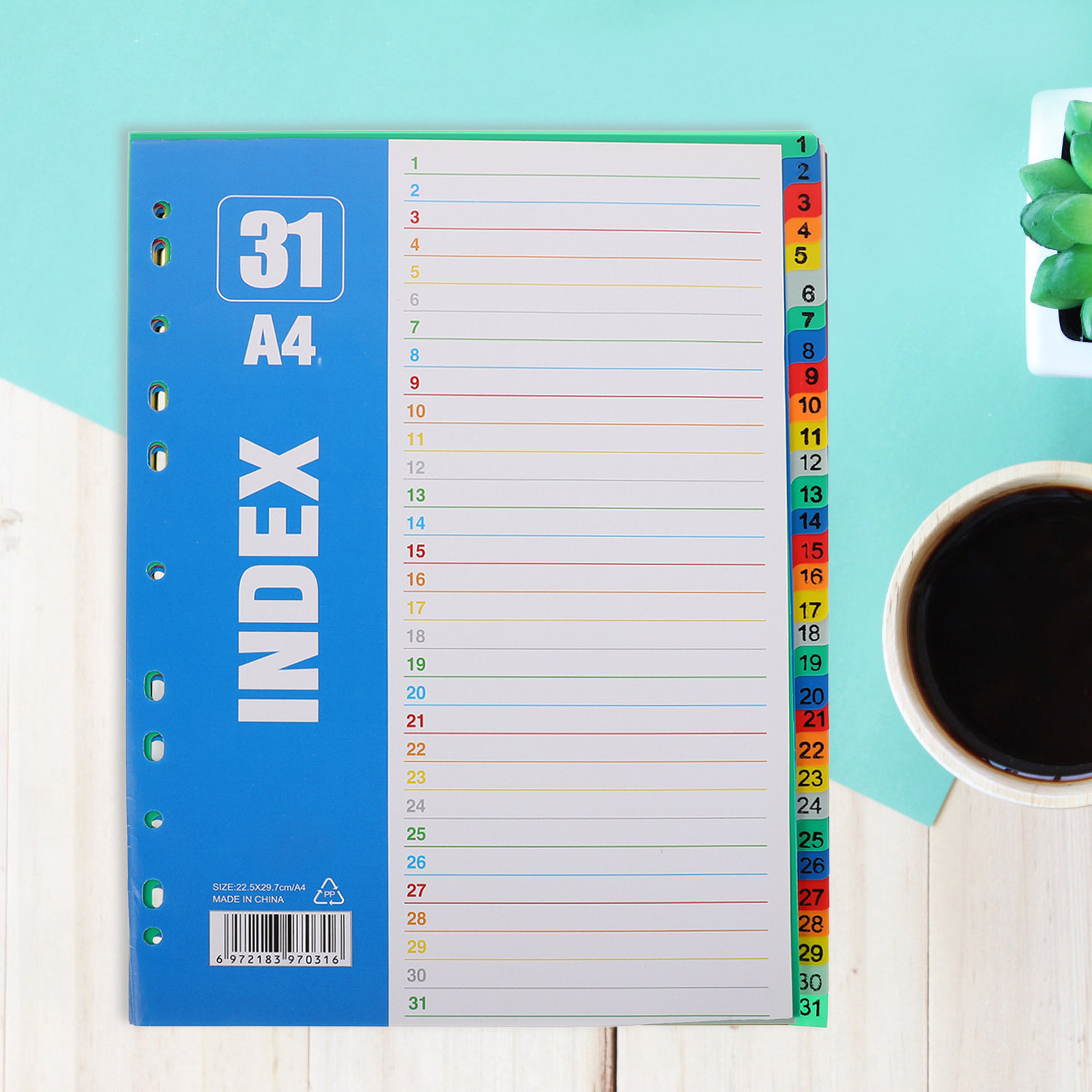 1Set Dividers A4 11-Hole Binde - Tab Divider A4 review and price