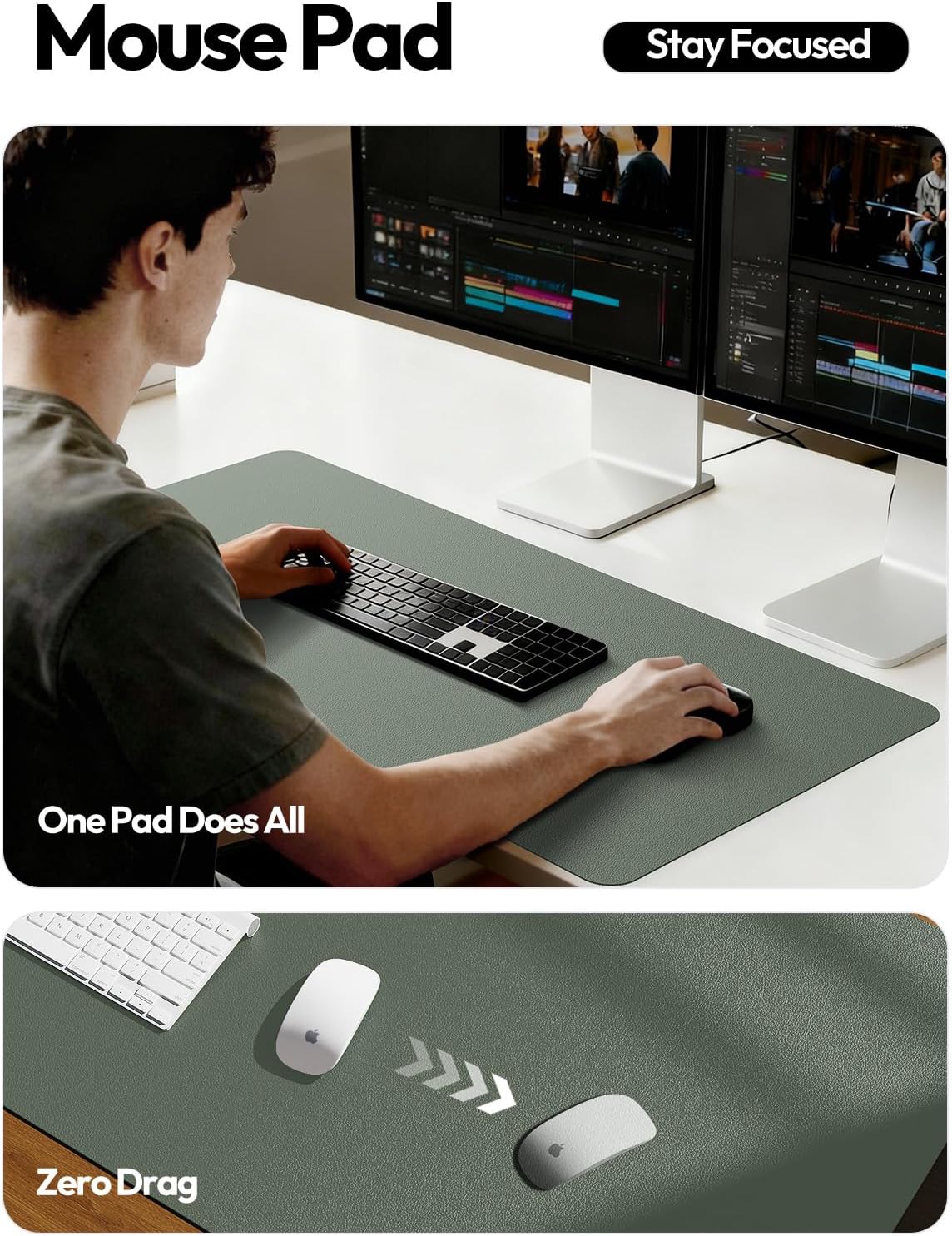 Leather Desk Pad Protector, La - Leather Desk Pad review and price