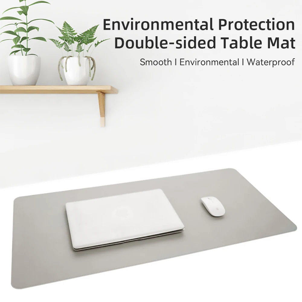 1 Pcs Large Size 600*300mm Off - Leather Desk Pad review and price