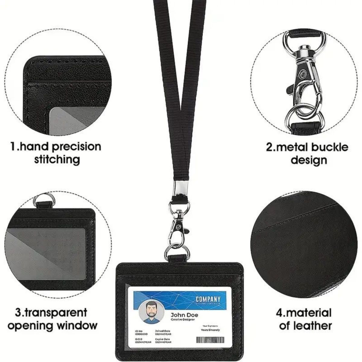 1 pc Horizontal ID badge holde - Index Card Holder review and price