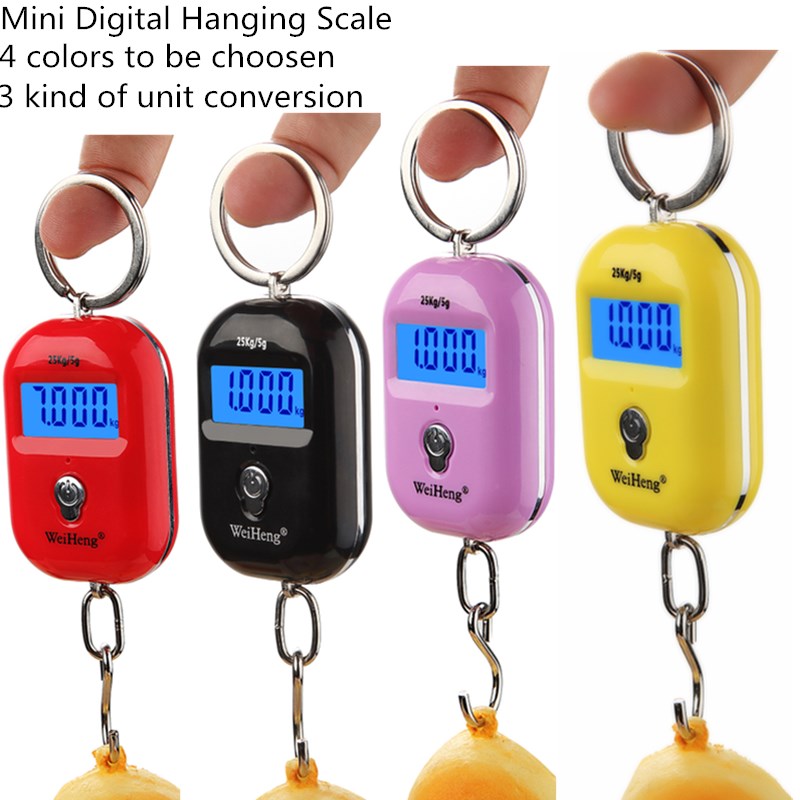 25kg/5g Mini Hook Scale Digita - Tape Dispenser Weighted review and price