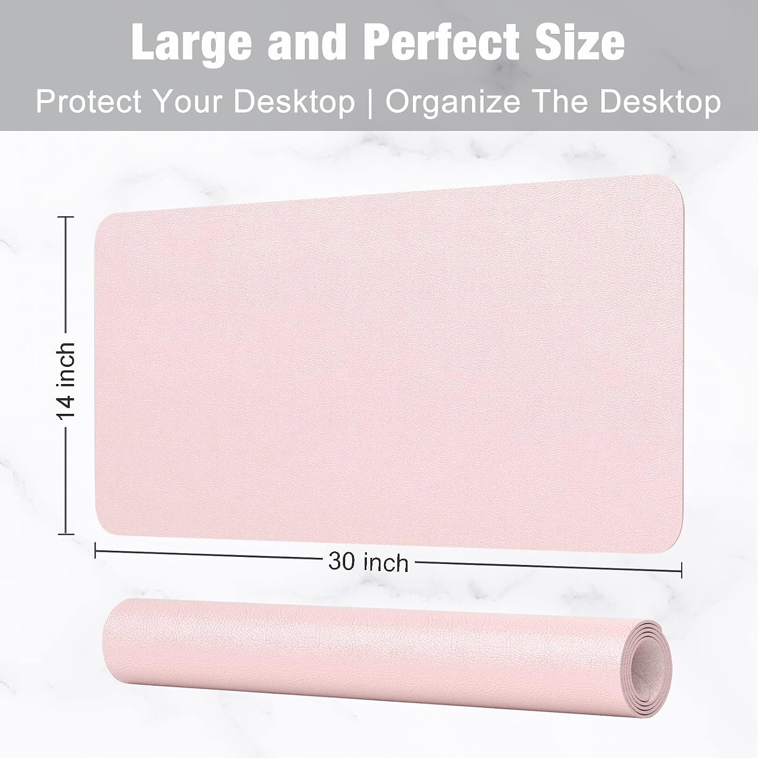 30x14 Inch PU Leather Desk Pad - Leather Desk Pad review and price