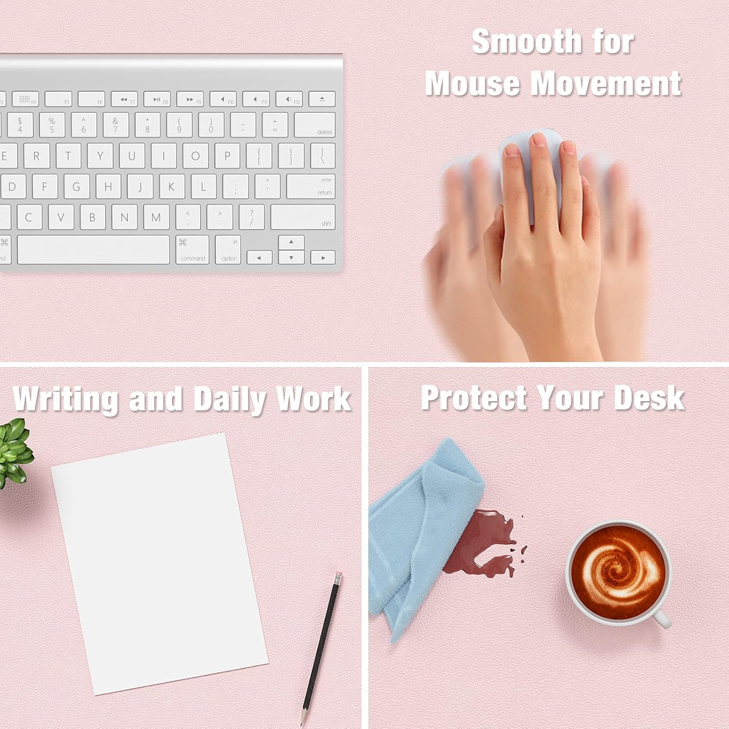 30x14 Inch PU Leather Desk Pad - Leather Desk Pad review and price