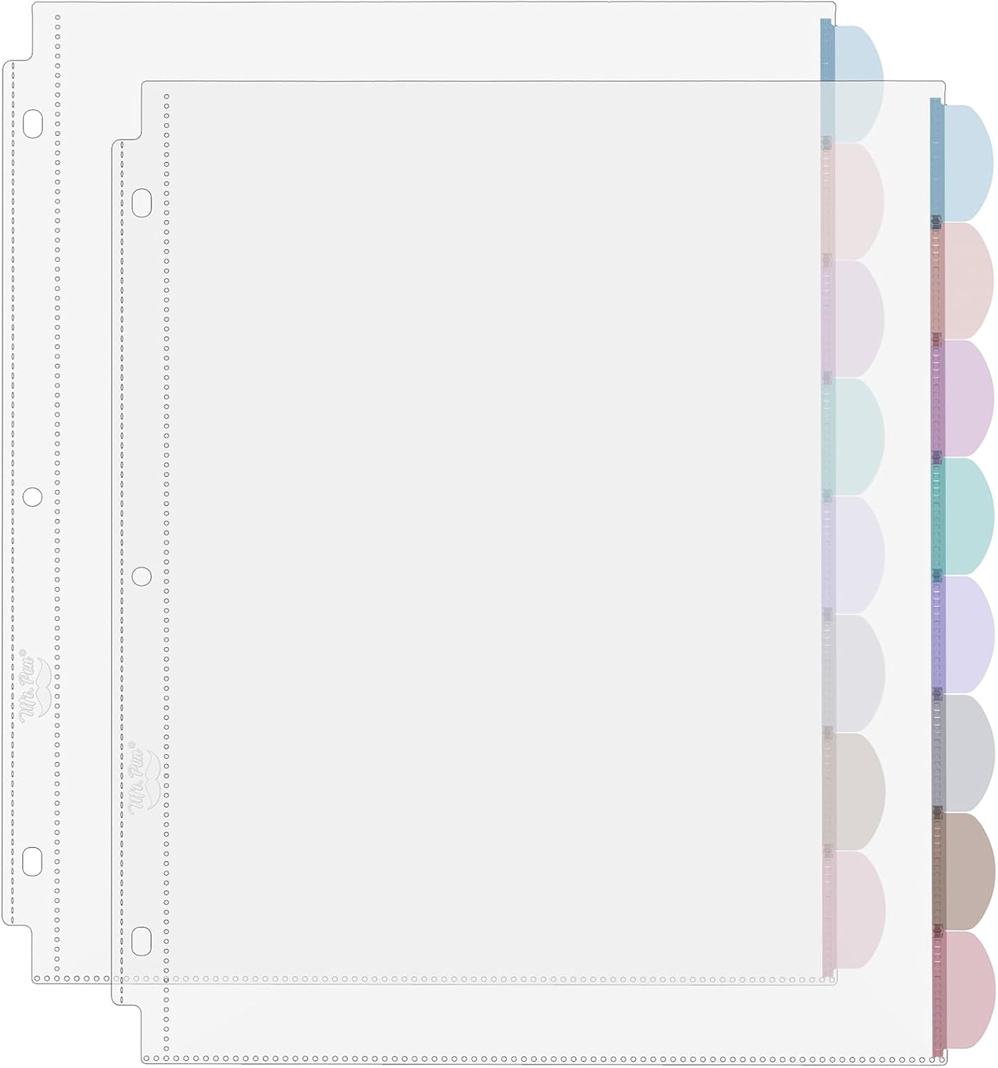 A4 Clear Sheet Protectors with - Tab Divider A4 review and price