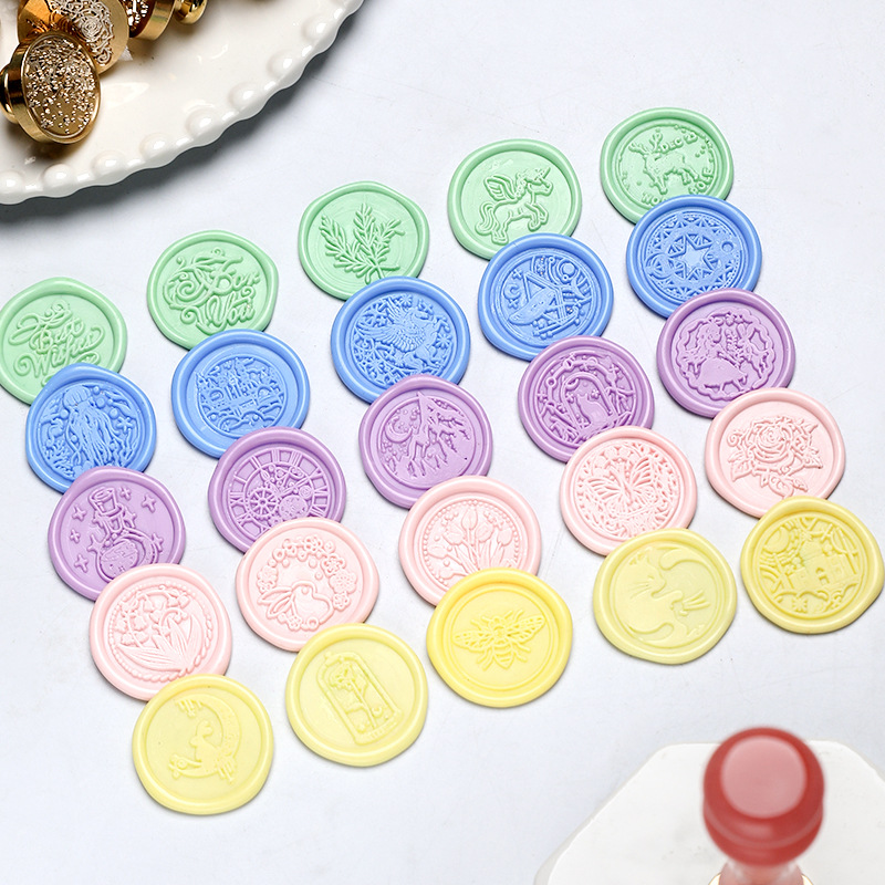 Star Sky Lotus Rose Pattern Wa - Wax Seal Stamp Set review and price