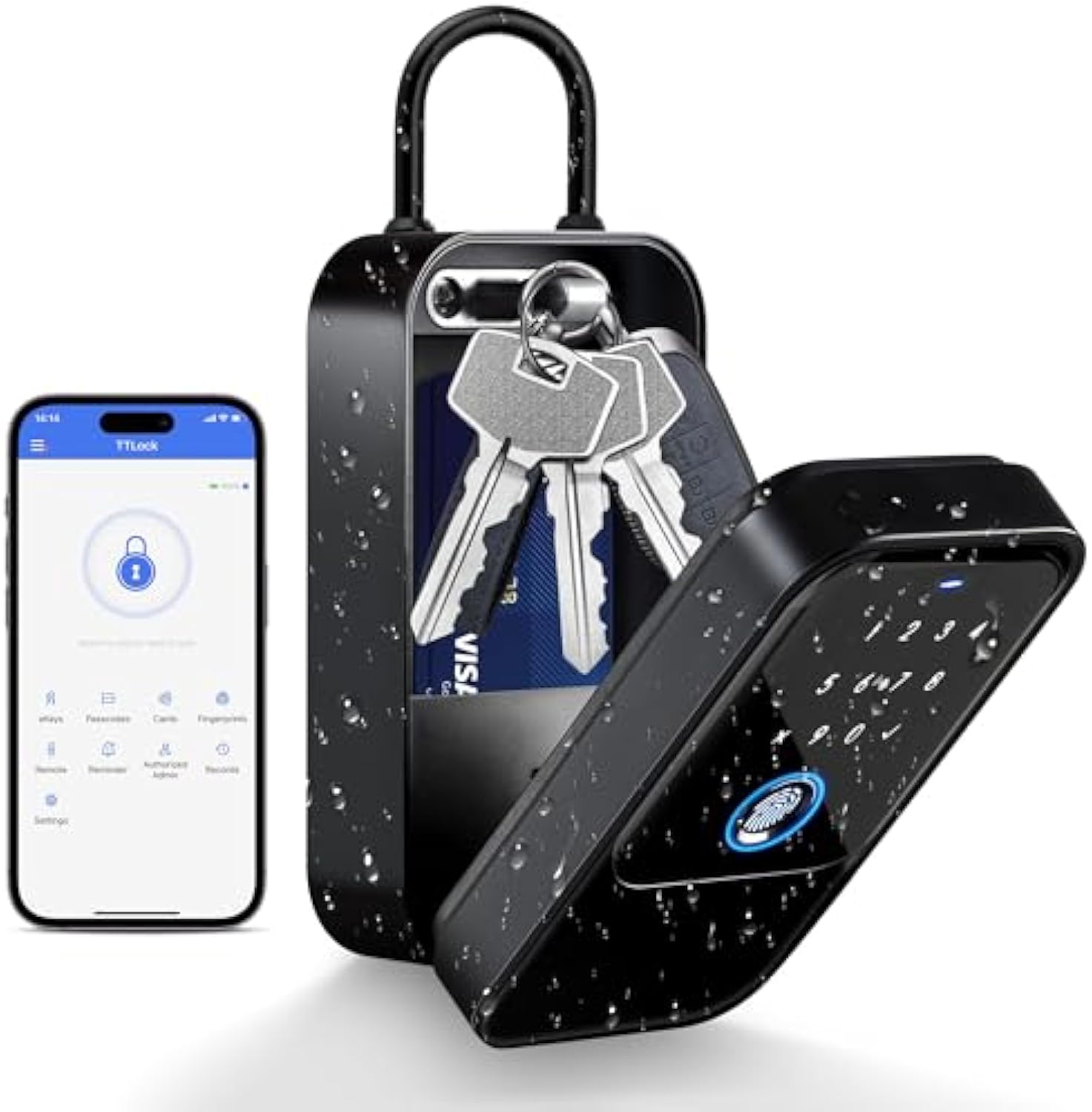 TTlock Smartkey Lock Box Home  - Letter Opener Brass review and price