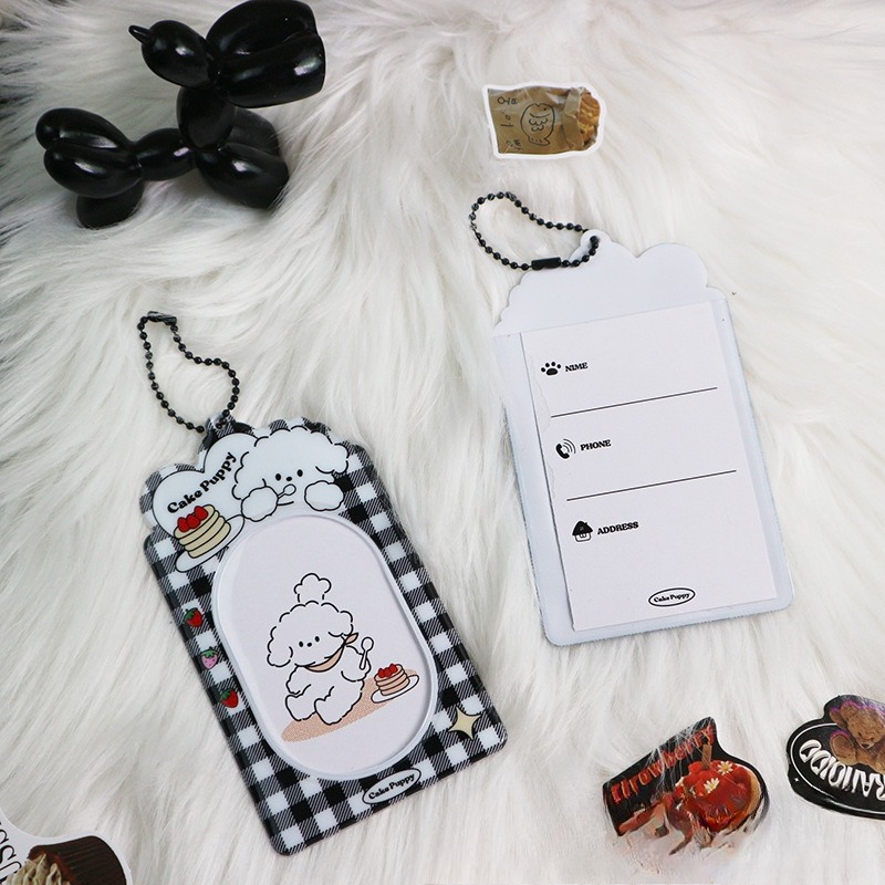 Cute 3 Inch Cartoon Dog Polaro - Index Card Holder review and price