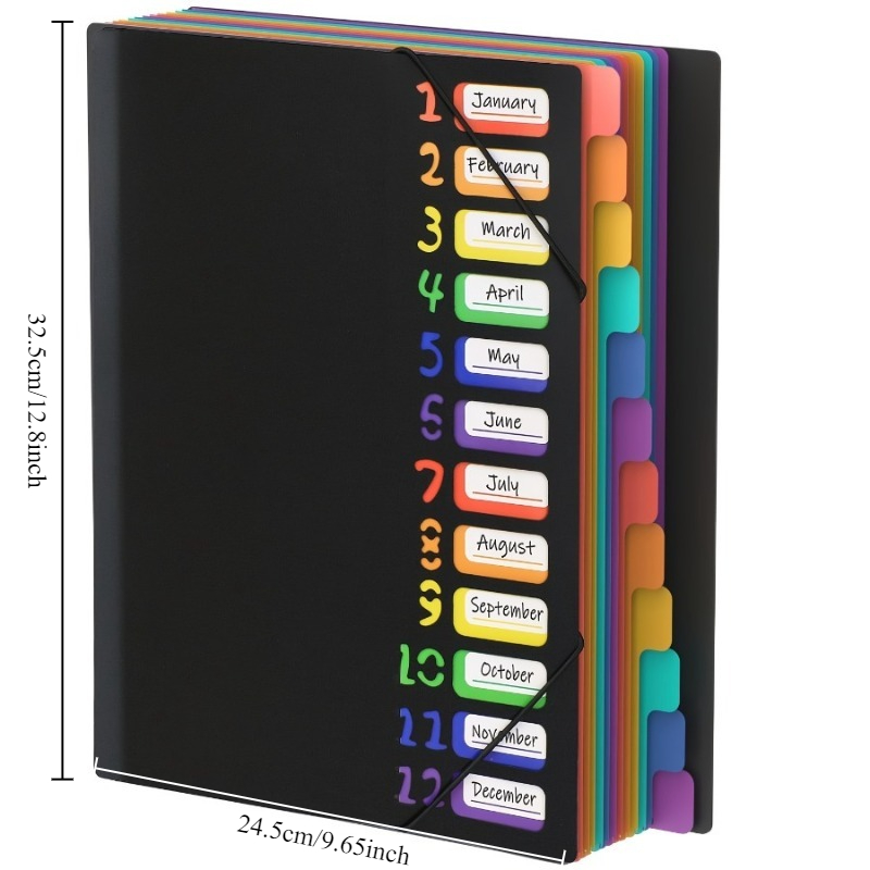 1Pc Black/White Cover Multi-La - Tab Divider A4 review and price