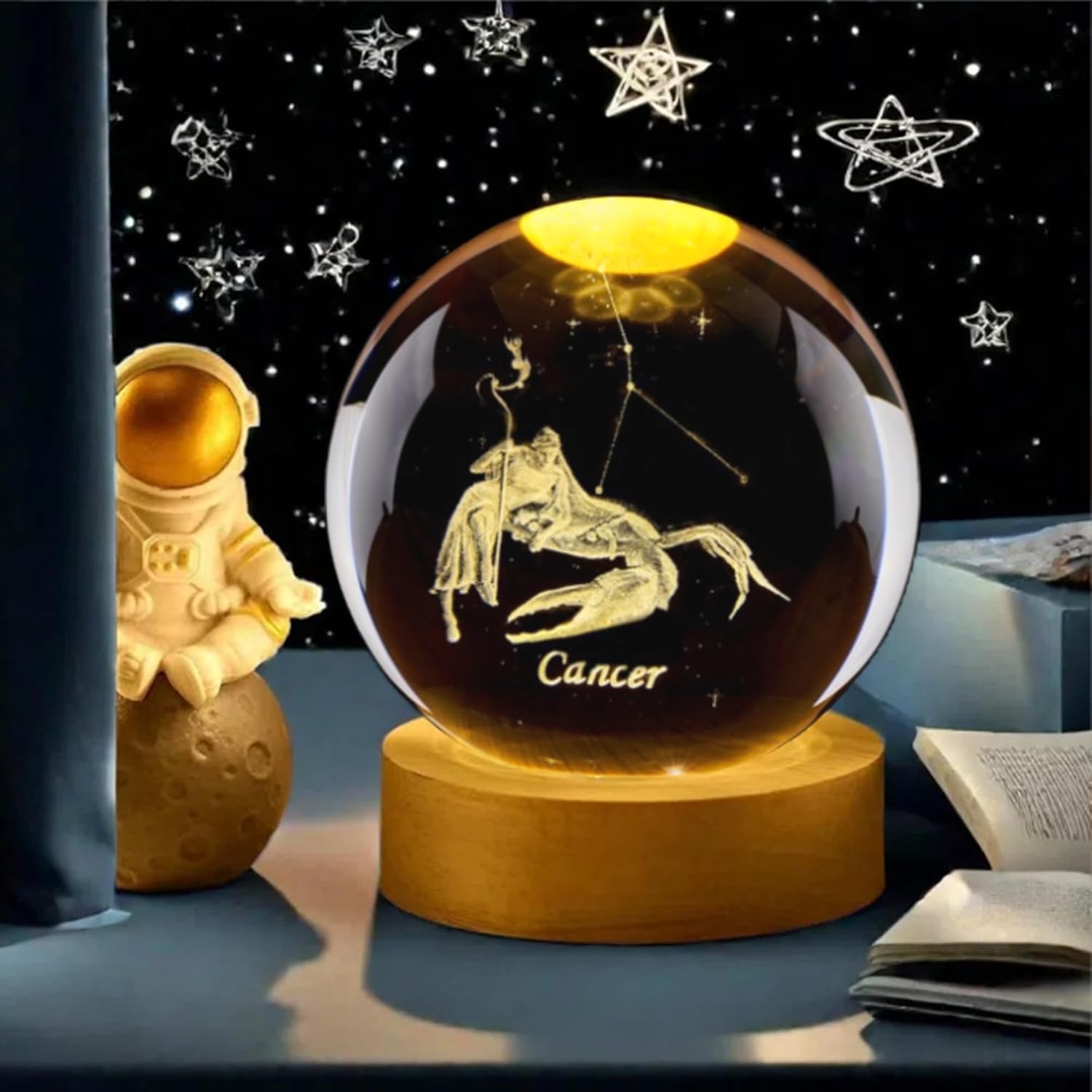 3D Cancer Constellation Crysta - Paper Weight Crystal review and price