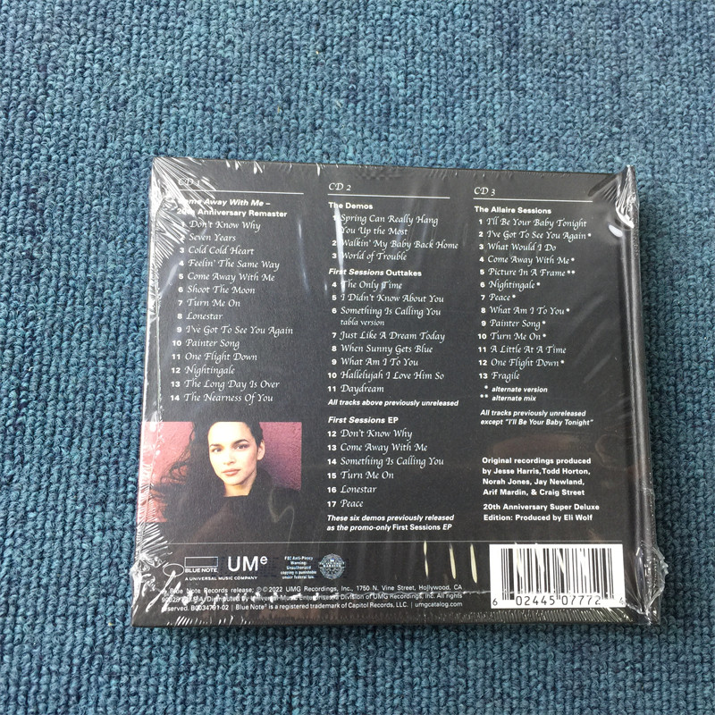CD Come Away With Me 3CD 20th  - Archive Box Set review and price