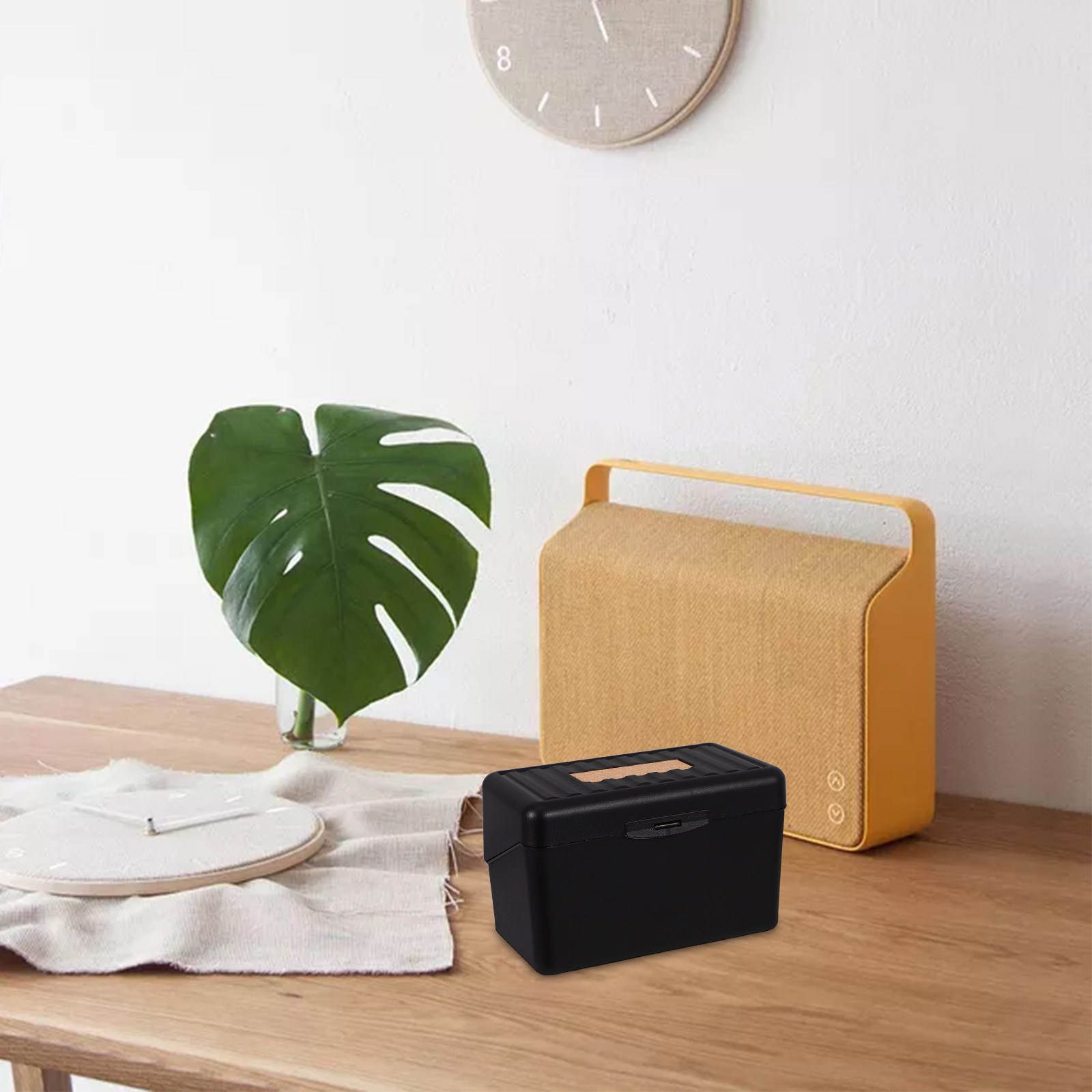 Premium Index Card Holder Box  - Card Index Box review and price
