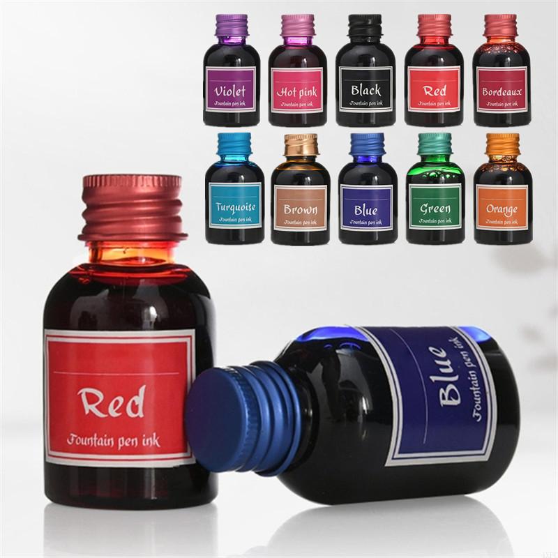 10 Colors 1 Bottle Pure Colorf - Fountain Pen Bottled Ink review and price