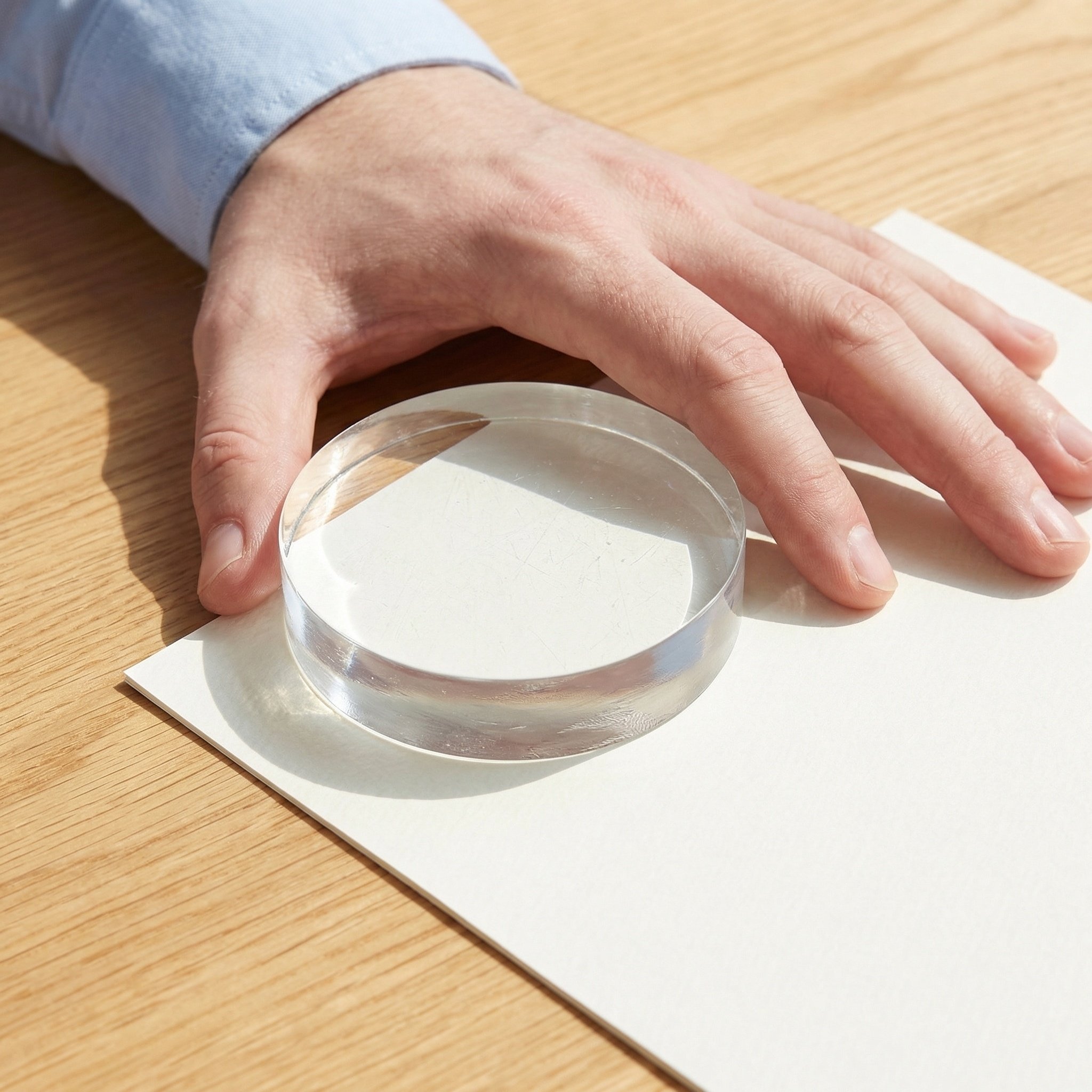 Clear Crystal Glass Paperweigh - Paper Weight Crystal review and price
