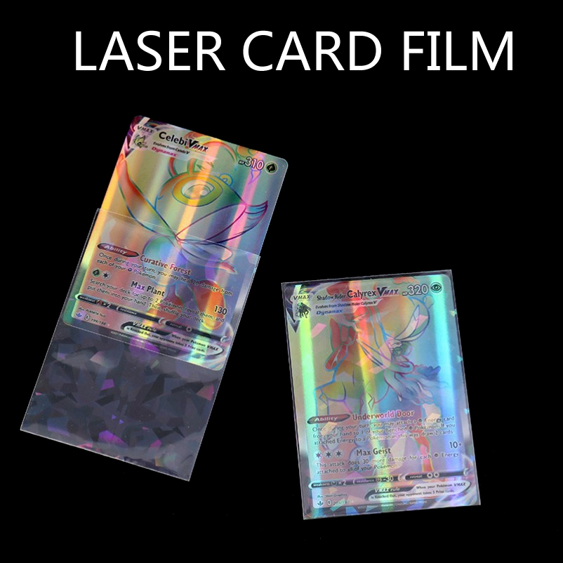 50pcs Soft Trading Laser Card  - Card Index Box review and price