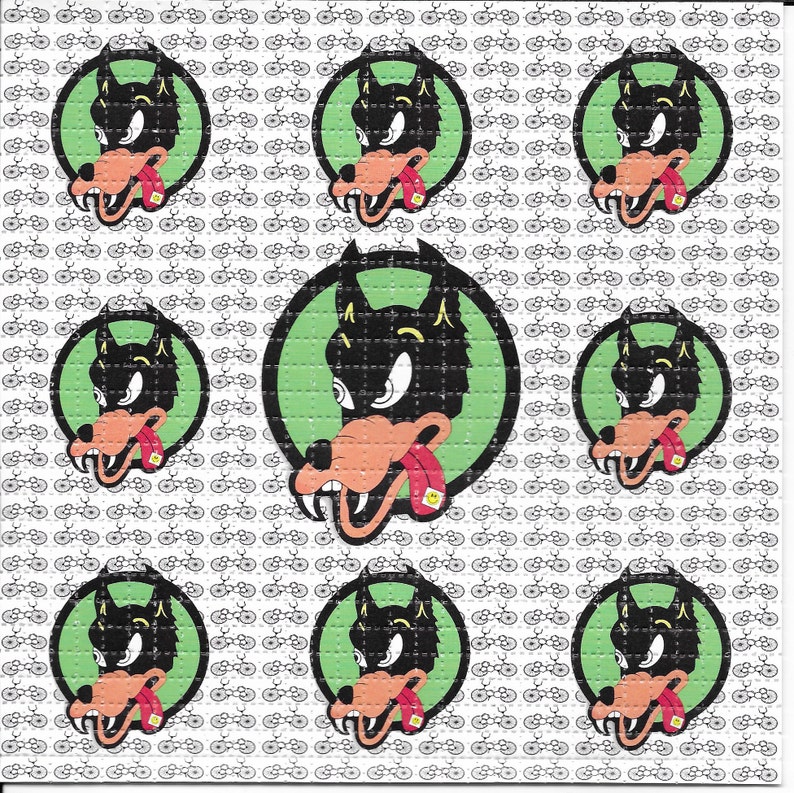 Dire Wolf Psychedelic LSD Acid - Ink Blotter Paper review and price