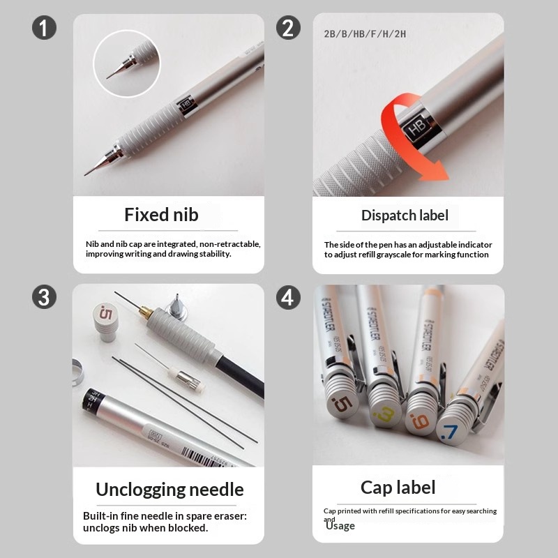 Staedtler 925 Full Metal Draft - Mechanical Pencil 0.3 review and price