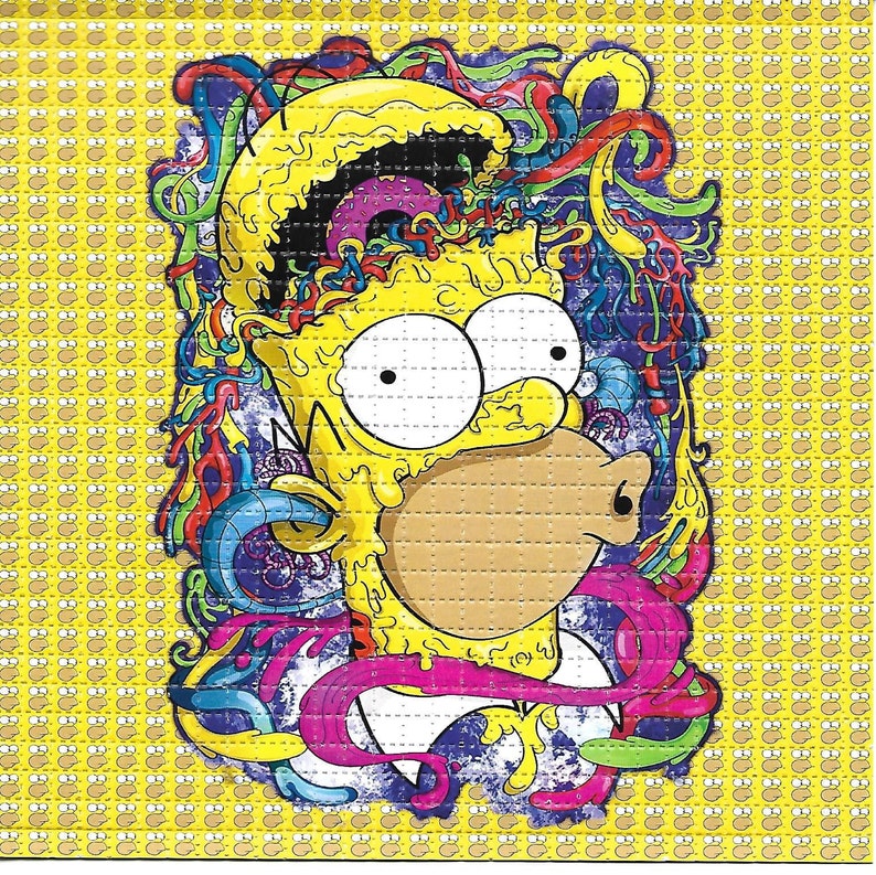 Mind blown Psychedelic Acid-Fr - Ink Blotter Paper review and price