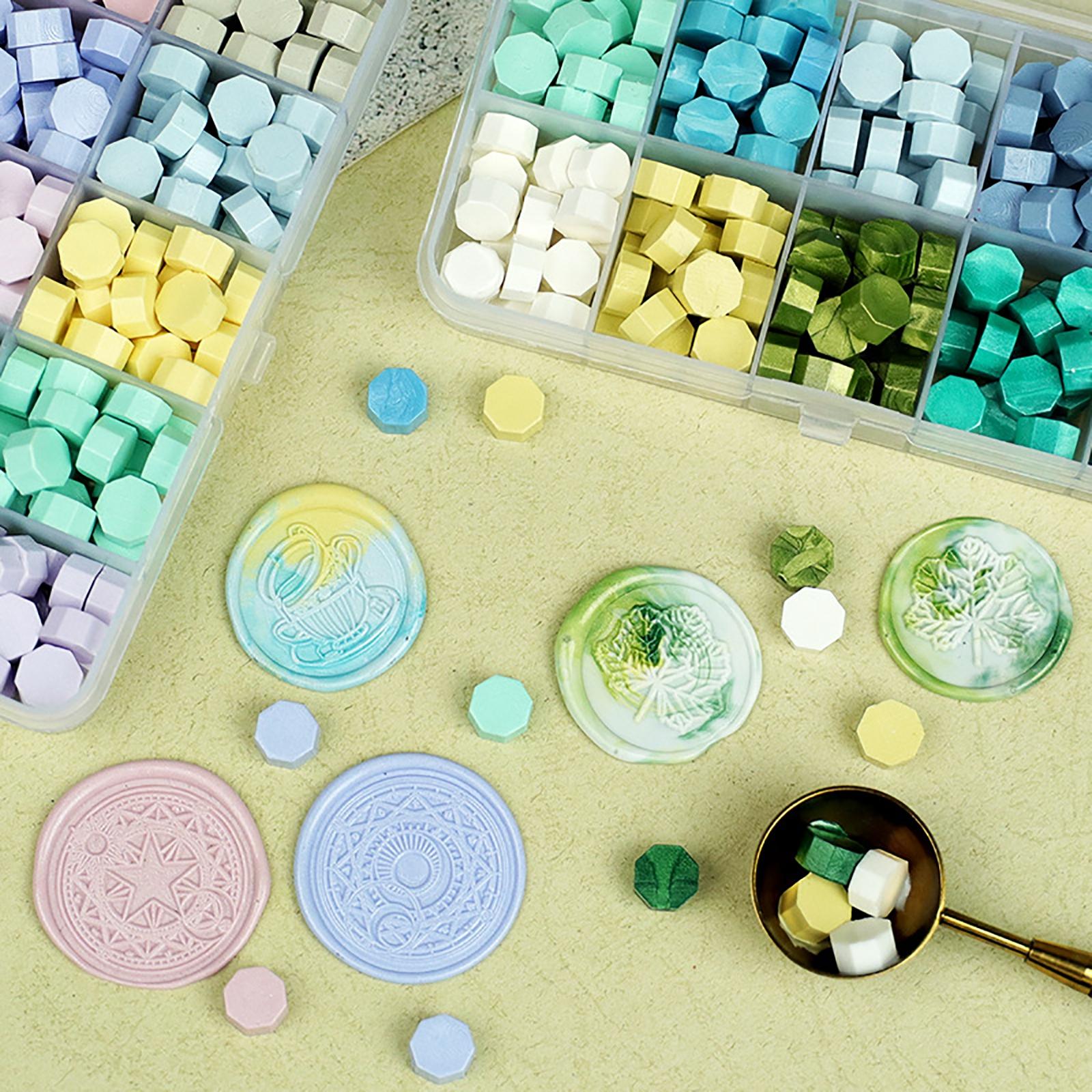 Letter Sealing Beads Macaron M - Wax Seal Stamp Set review and price