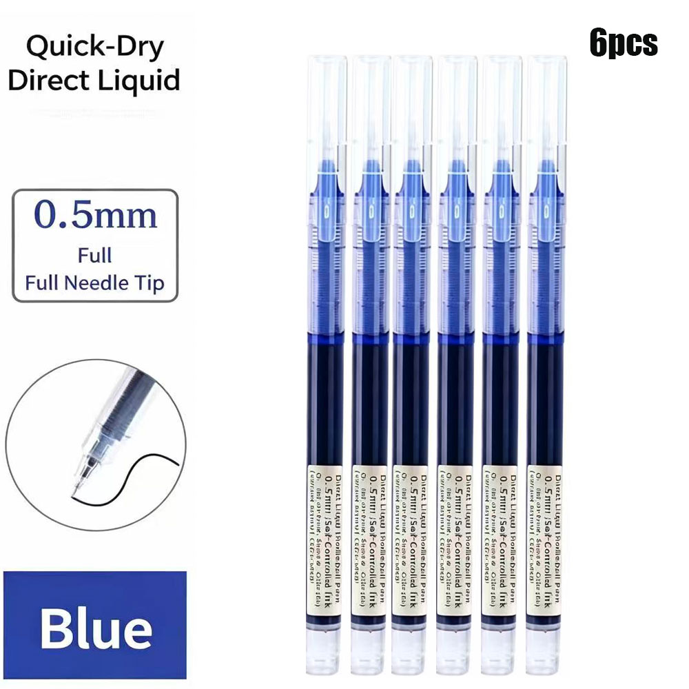 6 Pack Click Gel Pens 0.5mm Bl - Gel Refill Pack review and price