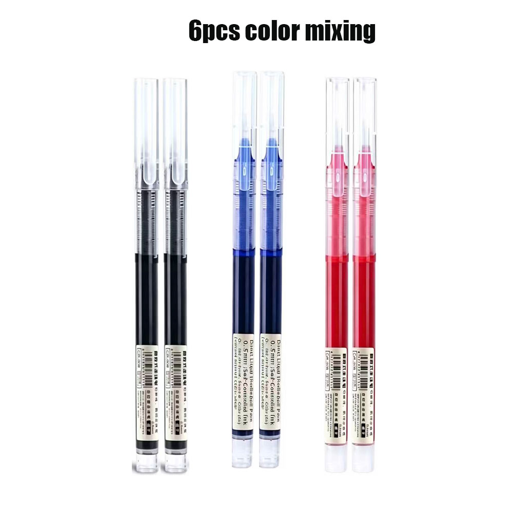 6 Pack Click Gel Pens 0.5mm Bl - Gel Refill Pack review and price
