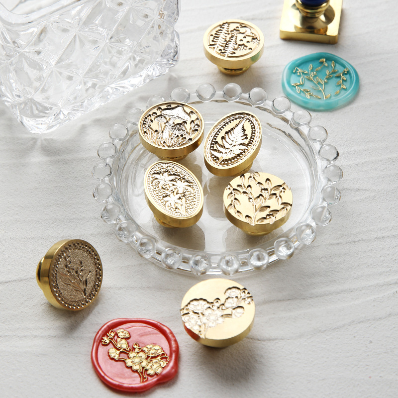 Retro Wax Seal Stamp Spring Fl - Wax Seal Stamp Set review and price