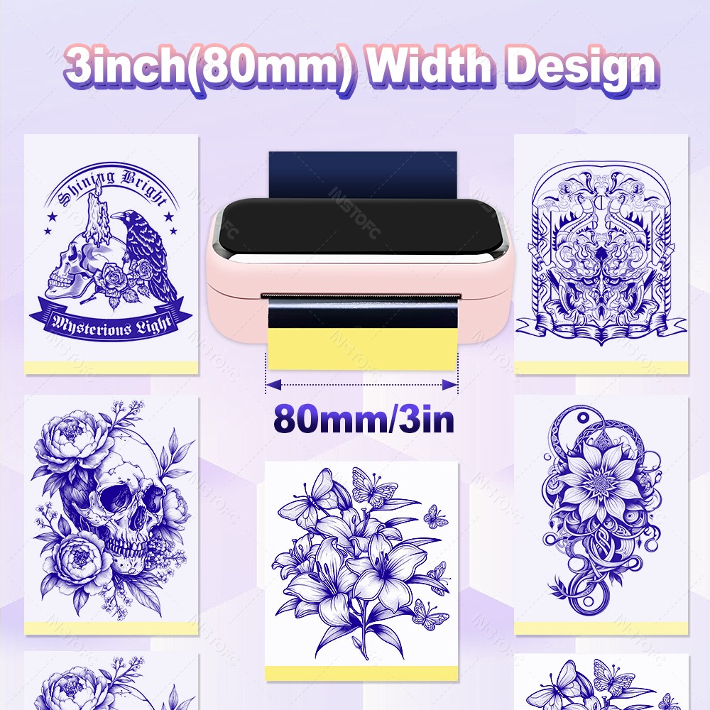 Mini Tattoo Stencil Printer AI - Ink Blotter Paper review and price