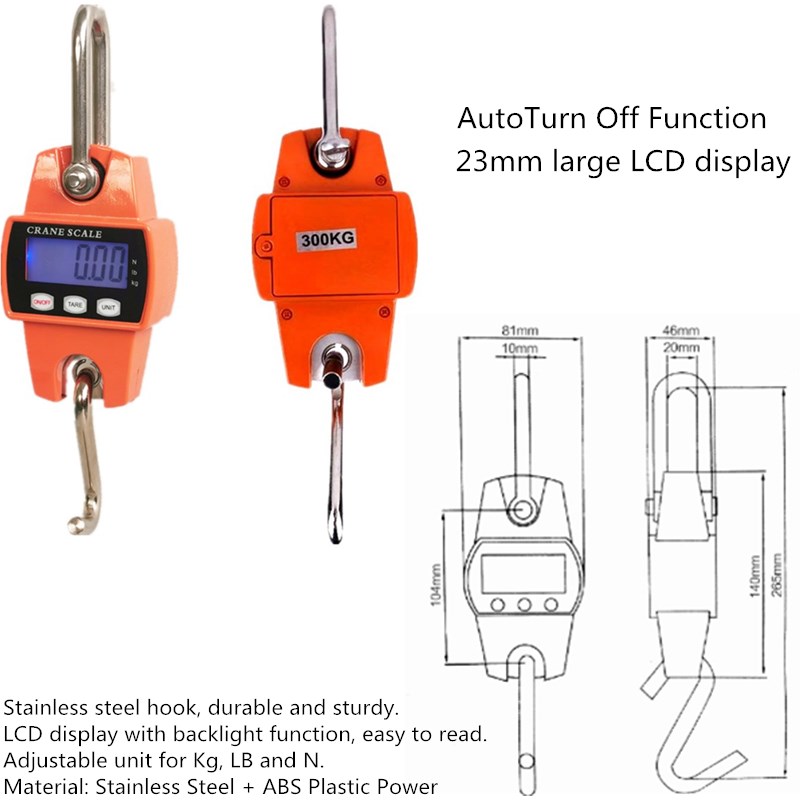 Digital Crane Scale 500kg 1000 - Tape Dispenser Weighted review and price