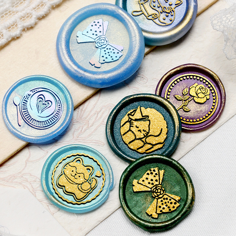 1.5x1.5cm Mini Wax Seal Stamps - Wax Seal Stamp Set review and price