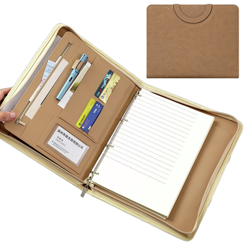 Multifunctional A4 PU Leather  - Binder A4 Lever review and price