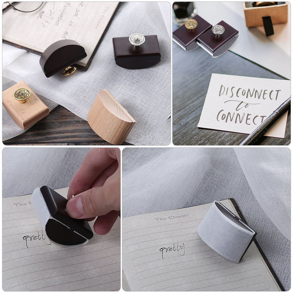 2Pcs Wooden Rocker Blotter Ink - Ink Blotter Paper review and price