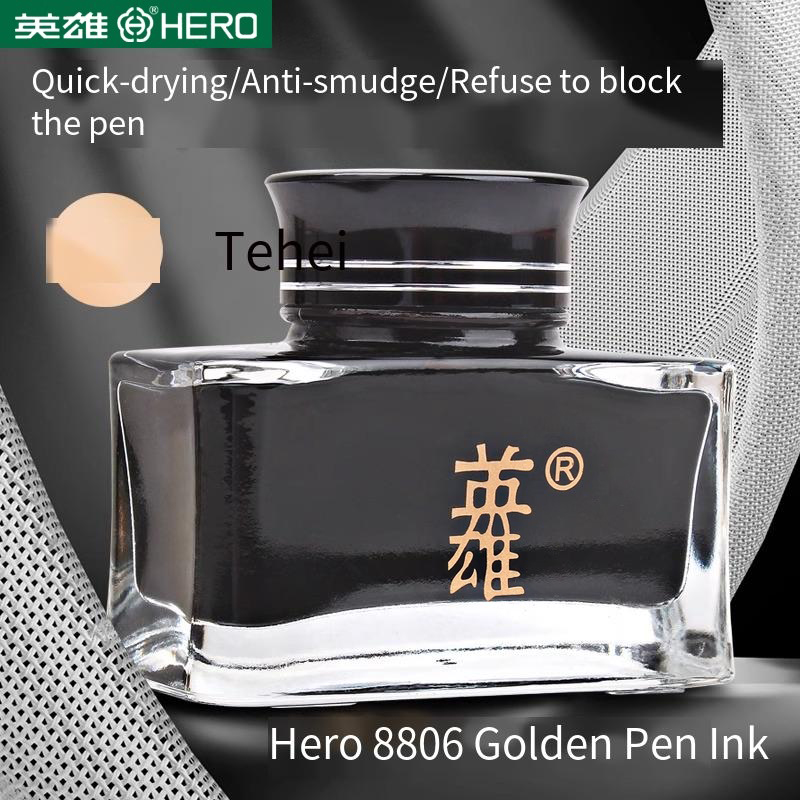 Hero 8806 Black Fountain Pen I - Fountain Pen Bottled Ink review and price