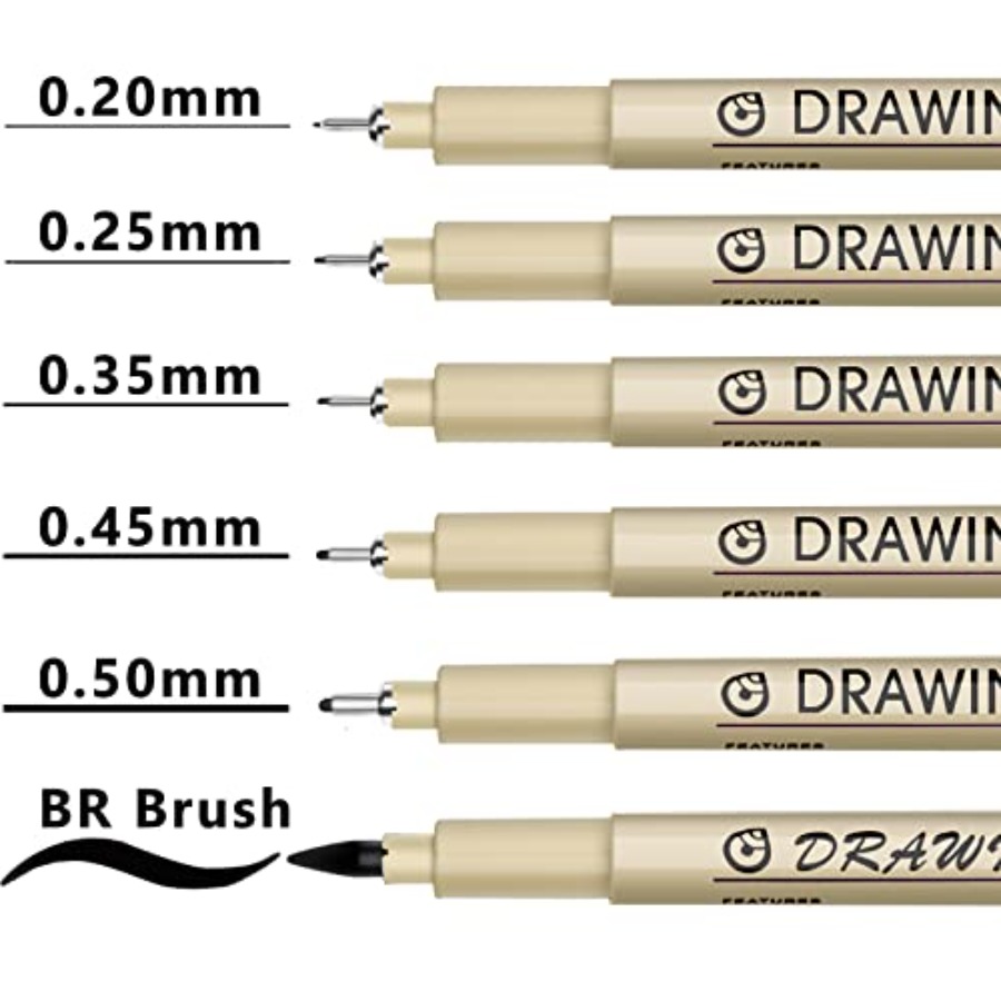 Muchcute Micro liner Drawing A - Archive Box Set review and price