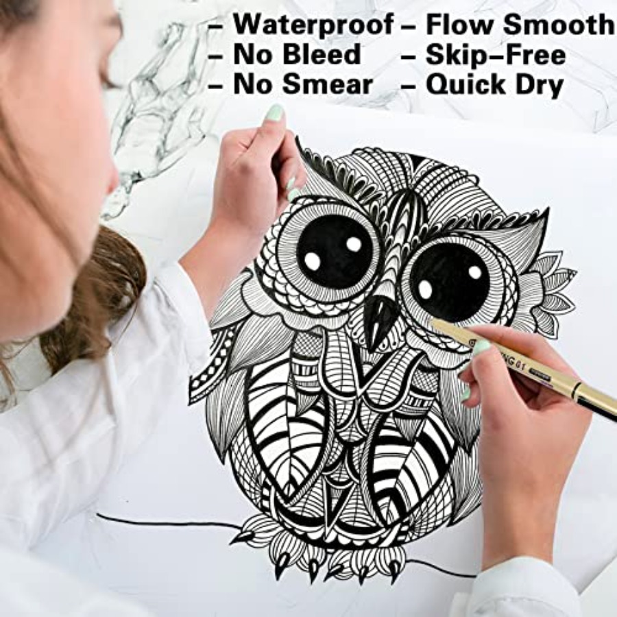 Muchcute Micro liner Drawing A - Archive Box Set review and price