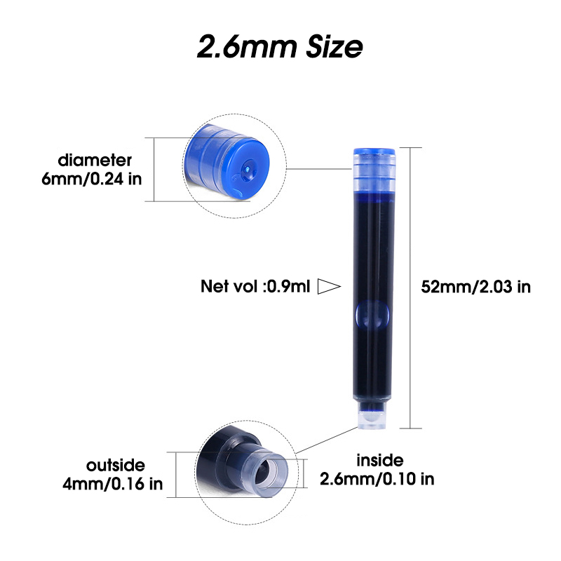 50pcs Fountain Pen Ink Cartrid - Fountain Pen Bottled Ink review and price