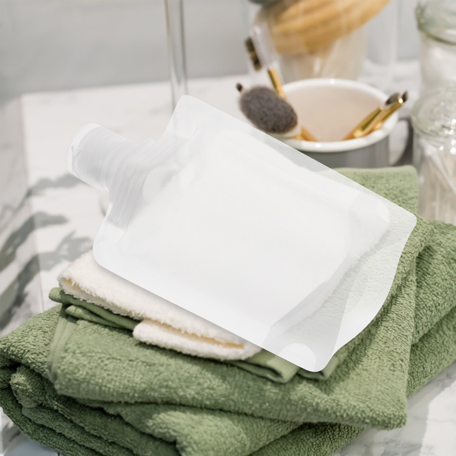 1Set Travel Lotion Storage Bag - Gel Refill Pack review and price