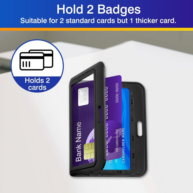 3-Pack Horizontal Hard Plastic - Index Card Holder review and price