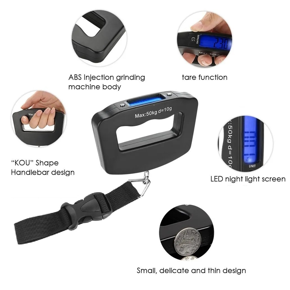 Portable LCD Digital Hanging S - Tape Dispenser Weighted review and price