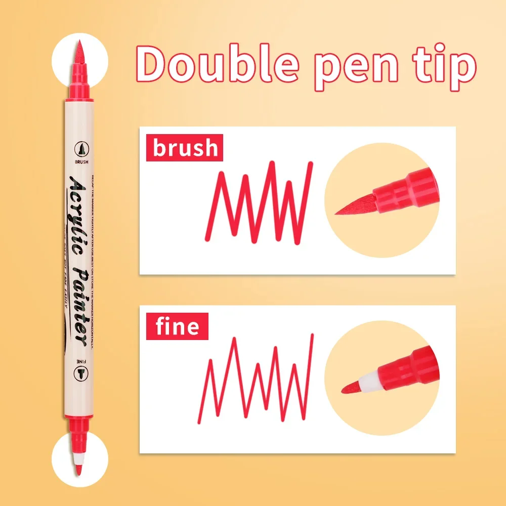 12-36 Colors Acrylic Paint Mar - Correction Pen Fine review and price