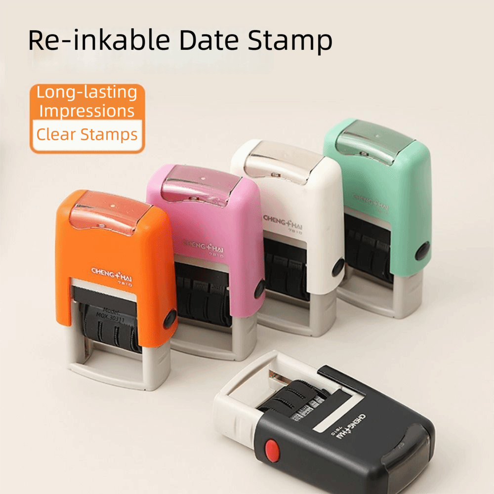 Automatic Ink Return Day-month - Rubber Date Stamp review and price