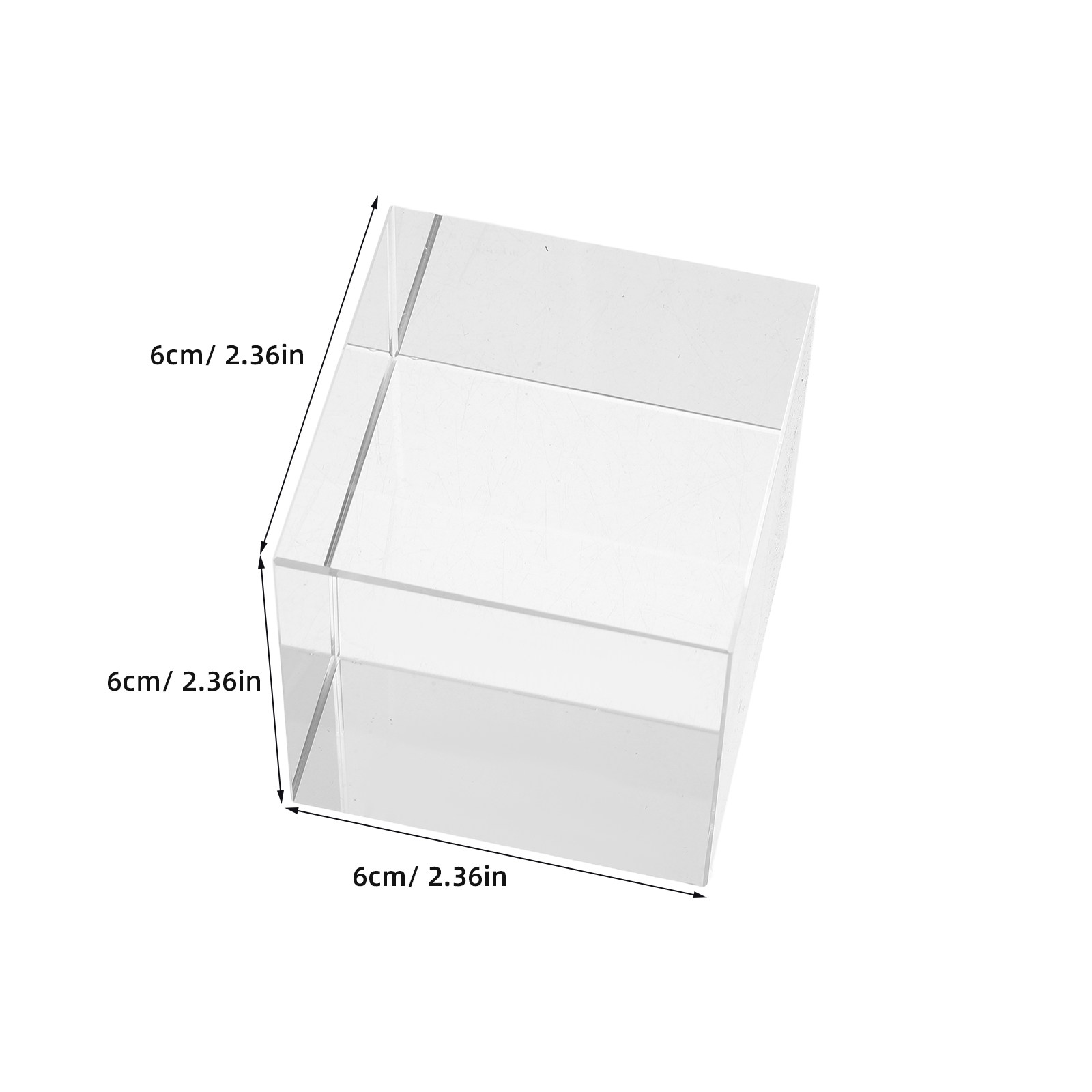 Clear Square Crystal Paperweig - Book Weight Glass review and price
