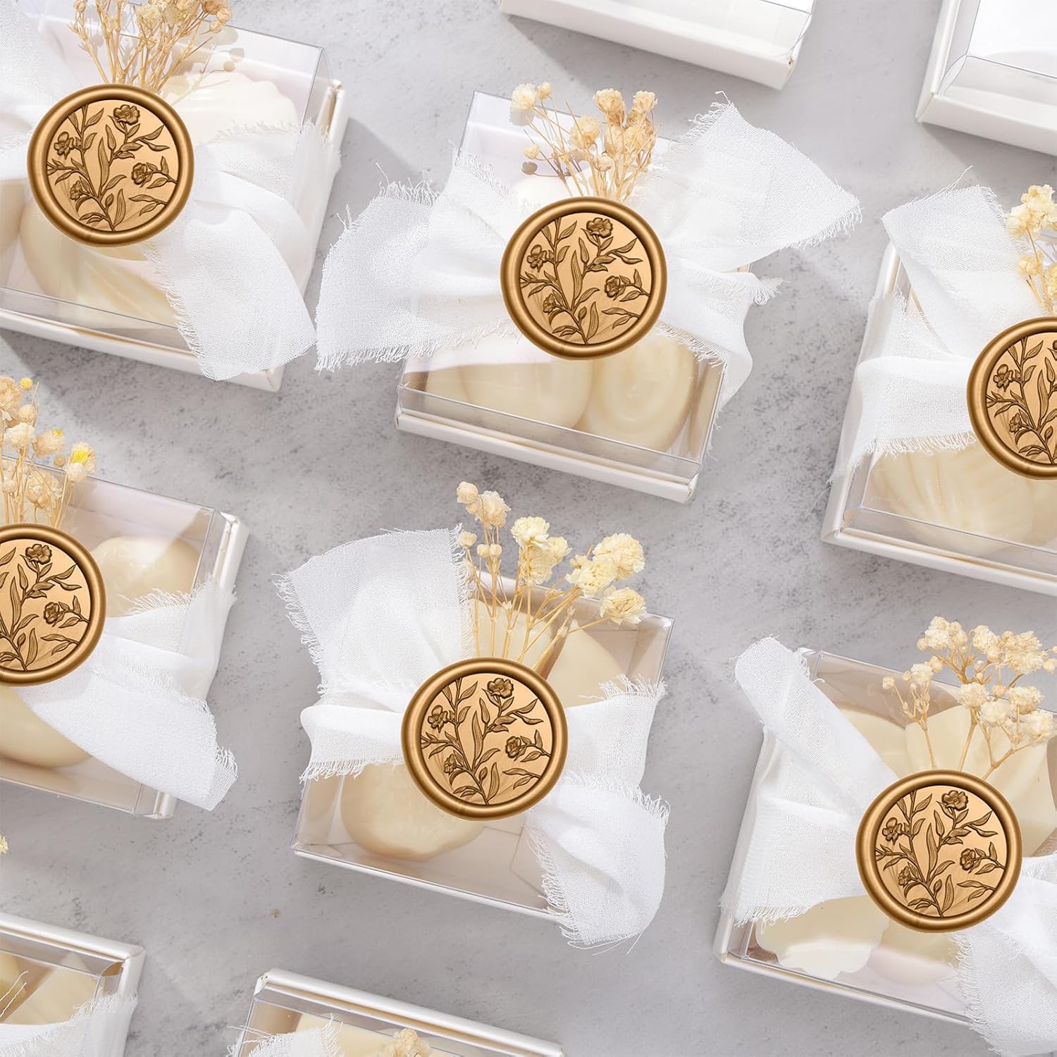 Wax Seal Stickers - 3D Floral  - Wax Seal Stamp Set review and price